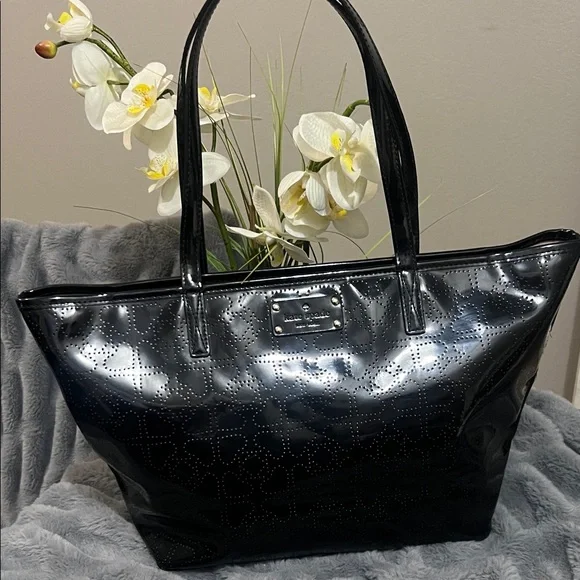 Kate Spade Harmony Metro Black Tote EUC retail $179 - Picture 1 of 9